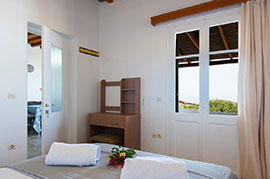 Ενοικιαζόμενο σπίτι Μάρμαρα στη Σίφνο - Κυρίως υπνοδωμάτιο