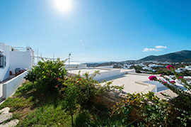 Ενοικιαζόμενο σπίτι Μόσχα στη Σίφνο - Ο κήπος